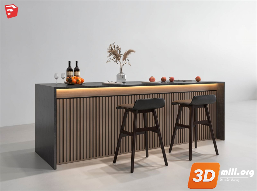 Kitchen island Skp Files
